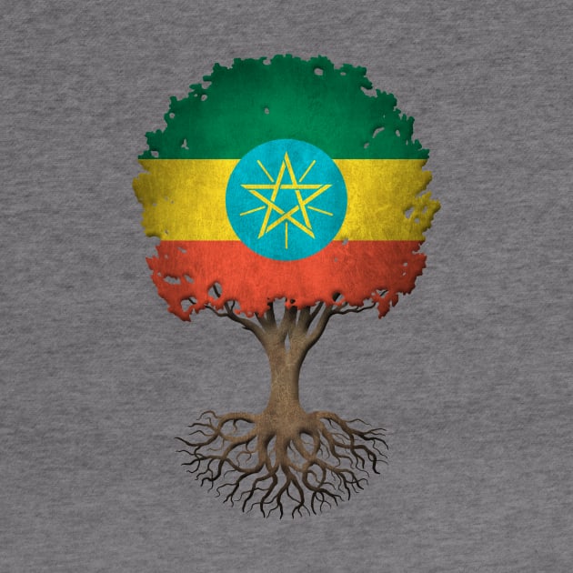 Tree of Life with Ethiopian Flag by jeffbartels